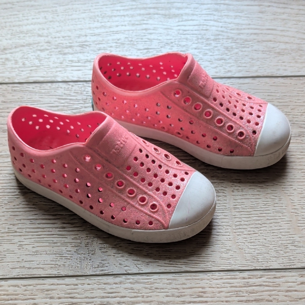 Native Kids Slip-On Perforated Jefferson Shoes, Little kid Size 9